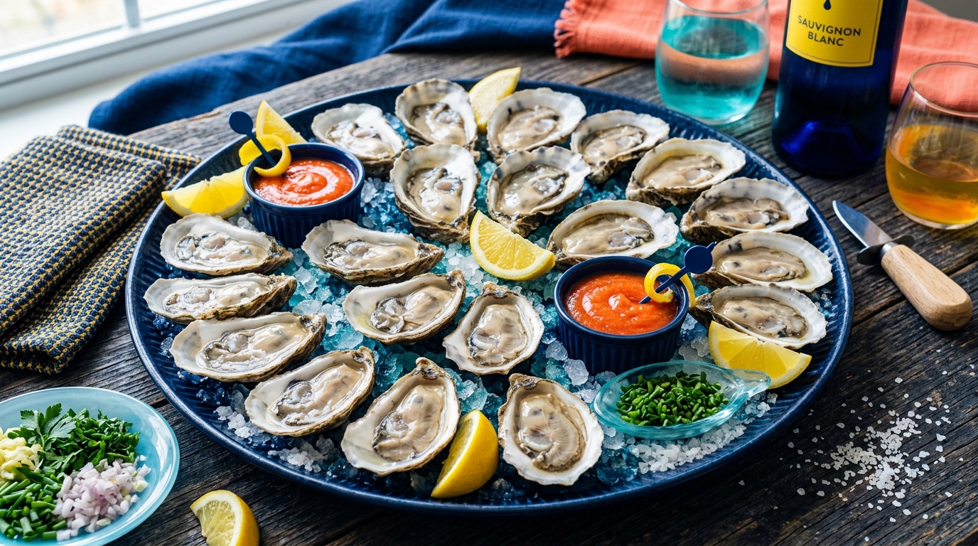 Oysters and Wine